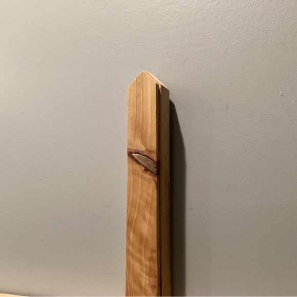 🟤 Beautiful Hand Crafted Solid Wood Large Cross - Excellent Condition - Unique - Picture 9 of 16